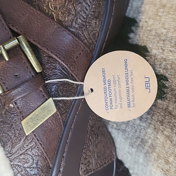 COPY - JBU (JAMBU) Fleece lined clogs. Super comfy footbed. Size 7  Brown.   NWT - Picture 6 of 7